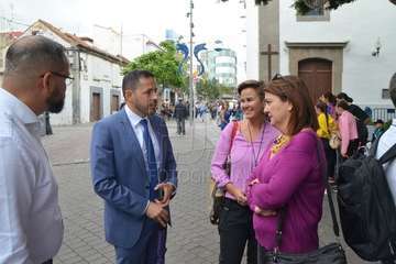 Telde protesta en silencio contra la violencia machista (Foto TA y Francisco Javier Santana)